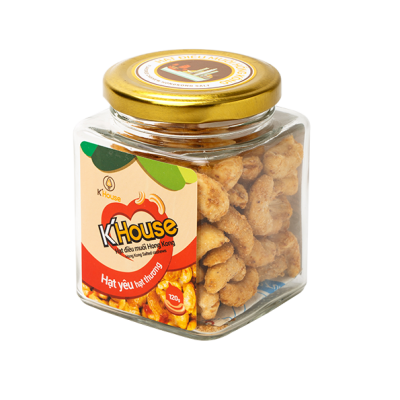 Hạt Điều Muối Hồng Kông 120gr
